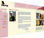 bild der Webseite www.vinifini.ch, Webdesigner fr Homepages