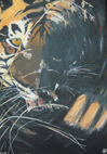 Gemlde mit Tiger